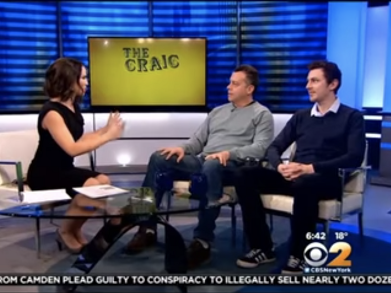 TERENCE MULLIGAN & JIM SHERIDAN ON THE CBS MORNING SHOW